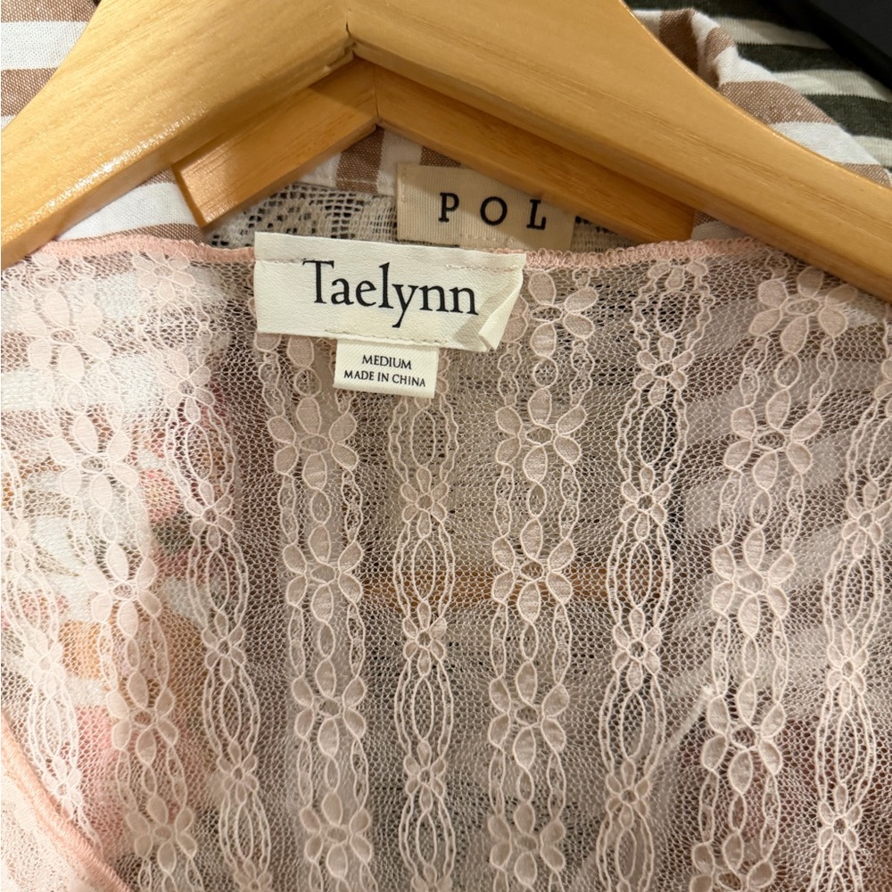 Blush Lace Crop Top